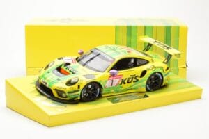 Porsche 911 991.2 GT3 R #1 Manthey Racing 24 Hours Nurburgring 2022 Minichamps 1:18 MG-M-911-24H-22-1801 Métal — image 6 sur 6