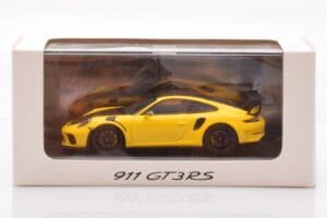 Porsche 911 991.2 GT3 RS Jaune Minichamps 1:43 WAX02020085 Métal — image 4 sur 4