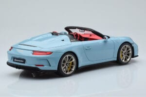 Porsche 911 991.2 Speedster Meissen Bleu GT Spirit 1:18 GT408 Résine — image 2 sur 6