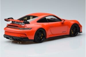 Porsche 911 992 GT3 Orange Norev 1:18 187300 Métal — image 3 sur 7