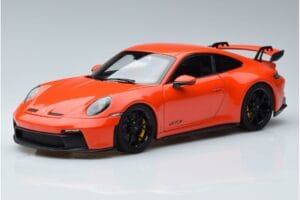 Porsche 911 992 GT3 Orange Norev 1:18 187300 Métal
