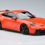Porsche 911 992 GT3 Orange Norev 1:18 187300 Métal - image 5 of 7