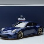 Porsche 911 992 GT3 Touring Package Bleu Métallique Norev 1:18 187302 Métal - image 7 of 7