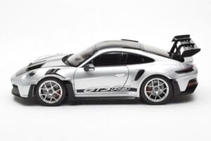 Porsche 911 992 GT3 Weissach Pack GT Argent Métallique Norev 1:18 187366 Métal — image 4 sur 8