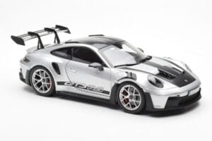 Porsche 911 992 GT3 Weissach Pack GT Argent Métallique Norev 1:18 187366 Métal — image 6 sur 8