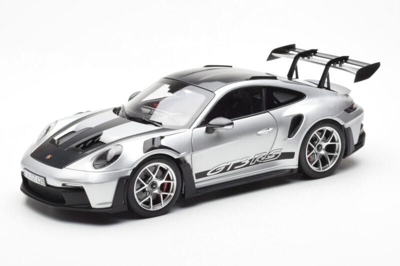 Porsche 911 992 GT3 Weissach Pack GT Argent Métallique Norev 1:18