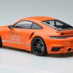 Porsche 911 992 Turbo S China 20th Anniversary Orange Minichamps 1:18 - image 5 of 6