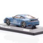 Porsche 911 992 Turbo S Oslo Bleu Minichamps 1:43 - image 3 of 4