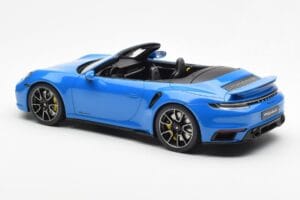 Porsche 911 992 Turbo S Shark Bleu GT Spirit 1:18 GT441 Résine — image 5 sur 6