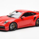 Porsche 911 992 Turbo S Sport Design Rouge Minichamps 1:18