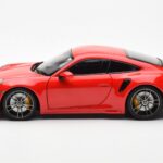 Porsche 911 992 Turbo S Sport Design Rouge Minichamps 1:18 - image 4 of 8