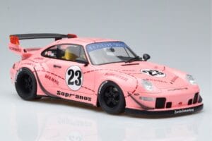 Porsche 911 993 RWB Pink Pig Asia Edition GT Spirit 1:18 GT762 Résine — image 4 sur 6