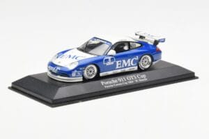 Porsche 911 996 GT3 Cup EMC2 #3 W. Henzler Porsche Carrera Cup 2004 Minichamps 1:43 400046203 Métal — image 2 sur 3