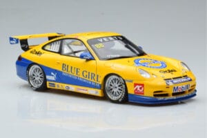 Porsche 911 996 GT3 Cup #88 Macau Winner 2005 AUTOart 1:18 80574 Métal — image 5 sur 7