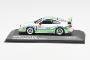 Porsche 911 996 GT3 Cup #57 M. Snow IMSA GT3 Challenge 2008 Minichamps 1:43