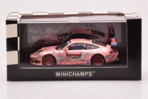 Porsche 911 996 GT3 RS Pink Sally #45 Petty / Jeanette Phoenix 250 2004 Minichamps 1:43 400046945 Métal — image 4 sur 4