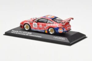 Porsche 911 996 GT3 RSR Gulf #73 Lambert / Lefort / Palttala 1000km Spa 2005 Minichamps 1:43 400056473 Métal — image 3 sur 4