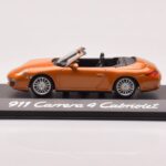 Porsche 911 997 Carrera 4 Cabriolet Orange Métallique Minichamps 1:43
