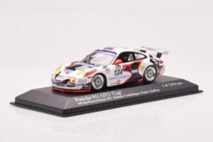 Porsche 911 997 GT3 Cup #124 Mattheus / Geoffroy / Vanbellingen / Fumal 24 Hours of Spa 2005 Minichamps 1:43 400056224 Métal — image 2 sur 4