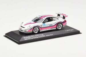 Porsche 911 997 GT3 Cup #56 M. Snow IMSA GT3 Challenge 2008 Minichamps 1:43 400086456 Métal — image 2 sur 4