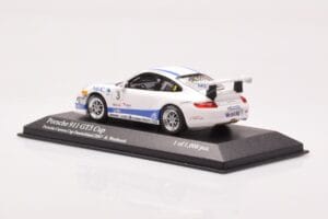 Porsche 911 997 GT3 Cup Porsche Carrera Cup #3 R. Westbrook 2007 Minichamps 1:43 400076483 Métal — image 3 sur 4