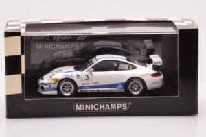 Porsche 911 997 GT3 Cup Porsche Carrera Cup #3 R. Westbrook 2007 Minichamps 1:43 400076483 Métal — image 4 sur 4