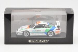 Porsche 911 997 GT3 Cup Tsuchiya #80 K. Sawa Carrera Cup Asia Macau 2007 Minichamps 1:43 400076480 Métal — image 4 sur 4