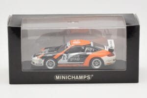 Porsche 911 997 GT3 Cup Noble Group #6 D. Watts Carrera Cup GB 2009 Minichamps 1:43 400076409 Métal — image 4 sur 4