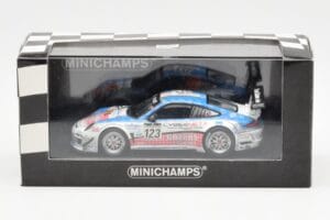 Porsche 911 997 GT3 R Cybernet #123 Fumal / Thiry / Rosenlad / Lefort 24 Hours of Spa 2011 Minichamps 1:43 400118923 Métal — image 4 sur 4