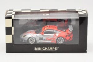 Porsche 911 997 GT3 RSR Flying Lizard #80 S. Neiman / P. Long / J. Van Overbeek 24 Hours of Le Mans 2006 Minichamps 1:43 4000 — image 4 sur 4