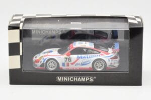 Porsche 911 997 GT3 RSR Matmut #76 P. Narac / R. Lietz / P. Long 24 Hours of Le Mans 2007 Minichamps 1:43 400076776 Métal — image 4 sur 4