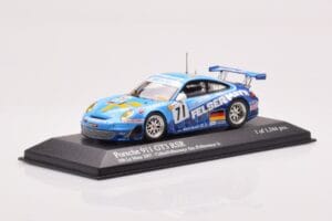 Porsche 911 997 GT3 RSR #71 Felbermayr-Proton M. Collin 24 Hours of Le Mans 2007 Minichamps 1:43 400076771 Métal — image 2 sur 4