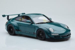 Porsche 911 997 RWB Syunkashuto Vert GT Spirit 1:18 GT896 Résine — image 4 sur 6