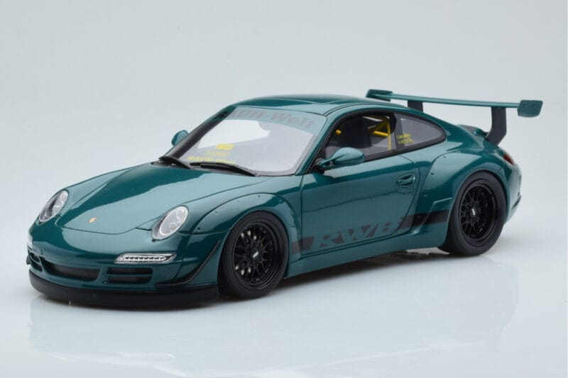 Porsche 911 997 RWB Syunkashuto Vert GT Spirit 1:18