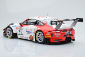 Porsche 911 GT3 R Frikadelli Racing Team #31 M. Arnold / I. Fernandez Winners VLN Round 3 2018 Minichamps 1:18 153186991 Méta — image 5 sur 6