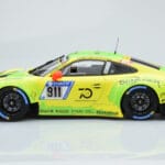 Porsche 911 GT3 R Manthey Racing #911 F. Scherer / K. Estre / R. Dumas / L. Vanthoor / E. Bamber 24 Hours of Nurburgring 2018 - image 3 of 6