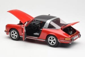 Porsche 911 Targa S Rouge Schuco 1:18 450036200 Métal — image 6 sur 9