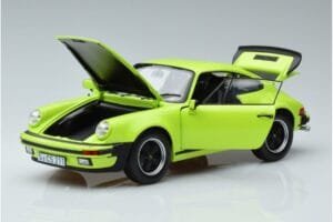 Porsche 911 930 Turbo 3.0 Vert Clair Norev 1:18 187666 Métal — image 2 sur 7