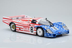 Porsche 956L Spirit of America #8 G. Follmer / J. Morton / K. Miller 24 Hours of Le Mans 1986 Minichamps 1:18 180866508 Métal — image 6 sur 8