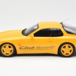 Porsche 968 Clubsport Jaune GT Spirit 1:18 - image 3 of 6