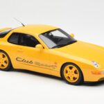 Porsche 968 Clubsport Jaune GT Spirit 1:18 - image 4 of 6