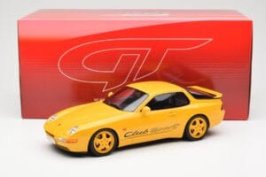 Porsche 968 Clubsport Jaune GT Spirit 1:18 GT129 Résine — image 6 sur 6