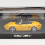 Porsche Boxster 986 Jaune Minichamps 1:43 - image 4 of 4