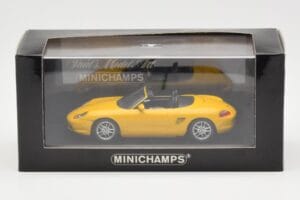 Porsche Boxster 986 Jaune Minichamps 1:43 400062072 Métal — image 4 sur 4