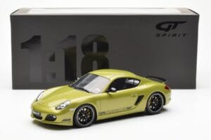 Porsche Cayman R 987 Peridot Metallic GT Spirit 1:18 GT425 Résine — image 6 sur 6