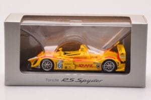 Porsche RS Spyder #6 DHL R. Briscoe / S. Maassen / J-F. Colard ALMS 2007 Minichamps 1:43 WAP02060917 Métal — image 4 sur 4