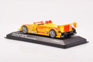 Porsche RS Spyder LMP2 #7 R. Dumas / T. Bernhard / E. Collard Sebring 12 Hours Winners 2008 Minichamps 1:43 400086807 Métal — image 3 sur 4