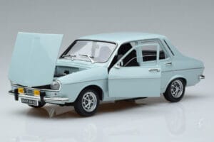 Renault 12 TS Bleu Clair Norev 1:18 185219 Métal — image 2 sur 7