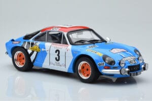 Alpine A110 #3 B. Darniche / A. Mahe Tour de Corse 1973 IXO 1:18 18RMC062B Métal — image 4 sur 6