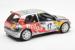 Renault Clio Maxi Kit Car Belga #17 Rally Ypres 1995 Otto 1:18 OT1058 Résine — image 2 sur 6